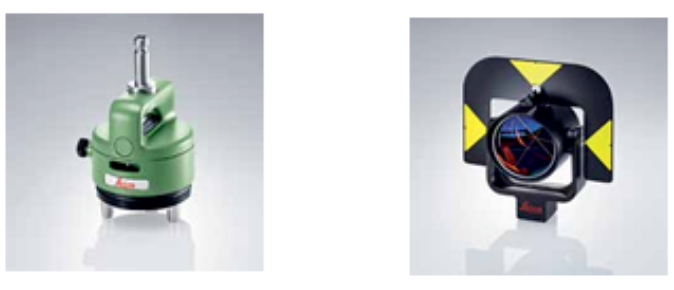 徠卡棱鏡和支架合理搭配，更易獲得高精度測(cè)量成果！